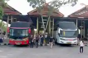 Terminal BRPS Pekanbaru Perketat Pengawasan Armada Bus Jelang Mudik Lebaran 2026
