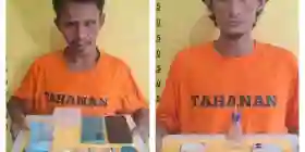 Polsek Kelayang Ringkus Dua Pelaku Penyalahgunaan Narkotika
