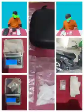 Gerebek Transaksi Sabu di Teluk Meranti, Polres Pelalawan Amankan Dua Tersangka