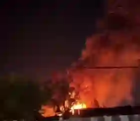 Kebakaran di Aspol Sisingamangaraja Pekanbaru, Lima Rumah Dinas Dilalap Api