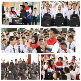 Tas Baru, Energi Baru: Senyum Siswa Minas Sambut HUT ke-1 Danantara