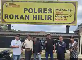 Didampingi Kuasa Hukum, Warga Sungai Pinang Laporkan Dugaan Sengketa Lahan ke Polres Rokan Hilir