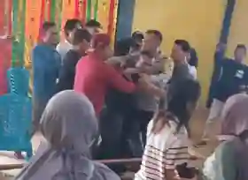Viral! Oknum Sekdes Tambusai Utara Mengamuk Saat Pembagian Tanah Ulayat