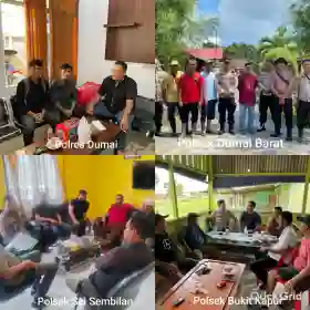 Antisipasi Tindak Kriminal, Polres Dumai Melalui Polsek Jajaran Melaksanakan Penggalangan