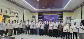 Dibuka Sekretaris Dinas Kominfo Rohil, PWI Rokan Hilir Gelar Konferensi ke VIII