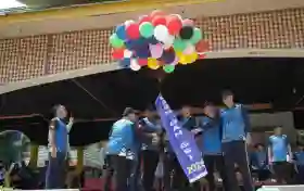  Bupati Inhil Resmi Buka O2SN dan GSI Tingkat Kabupaten Indragiri Hilir di Lapangan Gajah Mada Tembilahan