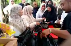 Pasar Murah Bengkalis Diserbu Warga, Minyakita dan Beras SPHP Cepat Habis