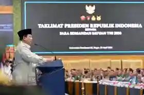 Ini Isi Taklimat 3 Jam Prabowo ke Komandan Satuan TNI