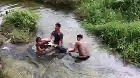 Diduga Terjatuh Bersama Motor, Pria 36 Tahun Ditemukan Tewas di Sungai Piamban