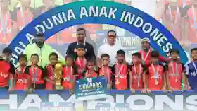 Piala Dunia Anak Region Riau Tuntas, Ini  Empat Tim yang Lolos ke Nasional