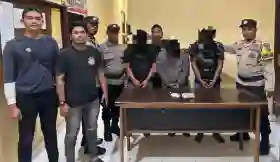 Polsek Panipahan,Rohil Tangkap Tiga Tersangka Narkoba