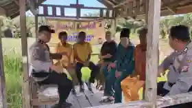  Jumat Curhat di Teluk Berembun, Polsek Tanah Putih Serap Aspirasi Masyarakat