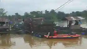 Pencarian Bocah Tenggelam di Sungai Kampar Masih Berlangsung, Tim Gabungan Terkendala Cuaca dan Air Keruh