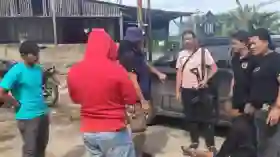 Satreskrim Polres Kuansing Akhiri Pelarian Tersangka Persetubuhan Anak di Bawah Umur.