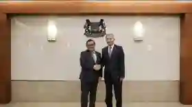 Pramono Bertemu 2 Menteri Singapura, Bahas Investasi dan Transportasi Publik 