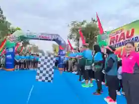 Road To RBR 2026, Polres Inhu Sukses Laksanakan Fun Run 8K, Sekaligus Penyerahan Juara Turnamen E-Sport