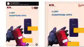 Terjawab Alasan HP OPPO Jadul Rp 73.000 Dilelang KPK Laku Rp 59 Juta