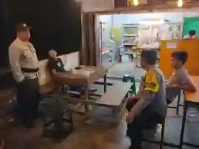  Polsek Tanah Putih Gelar KRYD Malam Hari, Ciptakan Situasi Kamtibmas Aman dan Kondusif