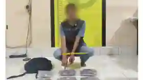 Kurir Residivis Narkoba Ditangkap di Pelalawan, Tas yang Dibawa Penuh Ekstasi dan Cairan Etomidate.