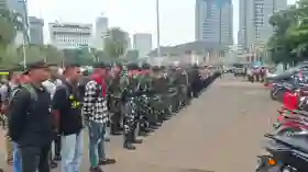 3.761 Personel Gabungan Diterjunkan, Pengamanan Demo di Jakarta Diperketat
