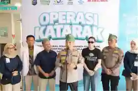 Polda Riau Gandeng Lintas Sektor Pulihkan Penglihatan 310 Penderita Katarak