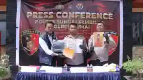 Pelaku Pembunuhan di Sungai Sembilan Dumai Ditangkap, Sebelum Cekcok Minum Tuak Bersama Korban 