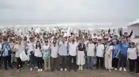 Kolaborasi Menahan Sampah Sebelum ke Laut  