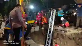 Kronologi Bocah Jaksel Jatuh ke Lubang Saat Main hingga Terjebak Berjam-jam  