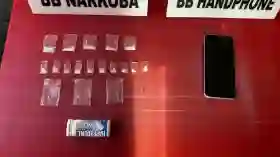 Simpan di Kotak Permen, Pengedar Narkoba di Rohul Ini Diciduk Polsek Rambah Hilir  