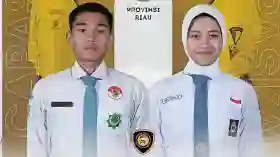 Terpilih ke Istana Negara, Rizqy dan Arifa Jadi Wakil Riau di Paskibraka Nasional 2026 