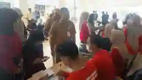  Dinkes Bengkalis Jemput Bola Pelaksanaan CKG di Polbeng