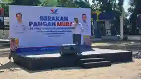 Perindo Gelar Gerakan Pangan Murah di Kendari, Ratusan Warga Antusias Berburu Sembako