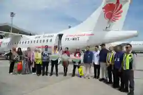  SSK II Pekanbaru Buka Penerbangan Pekanbaru - Malaka