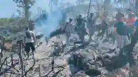Ada Titik Api di Cipang Kanan, Tim BPBD Rohul Turun ke Lokasi