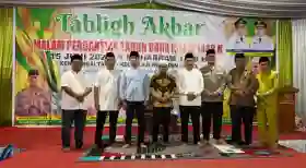  Polri Hadir untuk Masyarakat, Polsek Pujud Amankan Tabligh Akbar 1448 Hijriah