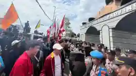 Ratusan Mahasiswa Demo Depan Kantor Pemprov Lampung, Bawa 6 Tuntutan