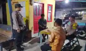 Polsek Tanah Putih Gencarkan Patroli Malam,Ajak Warga Aktifkan Kembali Satkambling dan PAM Swakarsa
