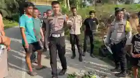 Tabrakan Beruntun di Kuansing, Seorang Pelajar Tewas di Lokasi Kejadian