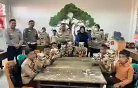  Wujudkan Generasi Peduli Lingkungan, Satlantas Polres Inhu Launching Buku CETAR Green Policing
