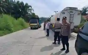  Tim Raga Polsek Pujud Intensifkan Patroli, Antisipasi Premanisme dan Pungli di Jalur Lintas Pujud&ndash;Tanjung Medan