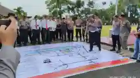 500 Personel Gabungan Disiagakan Amankan MTQ Ke-44 Riau dan Pacu Jalur Rayon II di Kuansing 