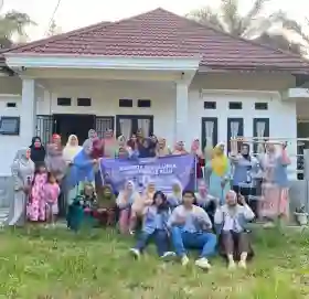 Tak Butuh Lahan Luas, Metode Vertikultur Mahasiswa Unri Jadi Solusi Pangan di Geringging Baru Kuansing