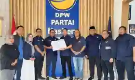 Nahkodai NasDem Pekanbaru, Munawar Syahputra Usung Misi Perkuat Struktur hingga Kelurahan