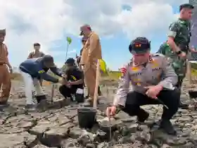 Kapolda Riau Pimpin Rehabilitasi 118 Hektare Hutan Mangrove di Rohil