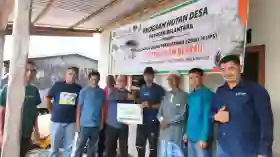 Belantara Foundation Salurkan Modal Usaha KUPS, Dorong Ekonomi Desa di Inhil   