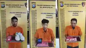 Polisi Grebek Dua Rumah di Inhu, Tiga Terduga Pengedar Narkoba Diamankan: Ada Pelajar  