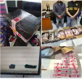 Bea Cukai Bengkalis Gagalkan  Penyelundupan 652 iPhon Bekas Ilegal dari Malaysia