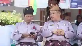  Plt. Bupati Kuansing Bantu Rp1 Juta Tiap Jalur yang Berpartisipasi di Tepian Narosa