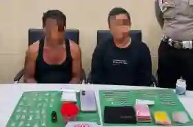  Dua Bandar Narkoba di Kampung Dalam dan Pangeran Hidayat Dibekuk Polisi