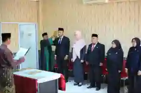 Isi Kekosongan Jabatan, Sekda Kepulauan Meranti Lantik Lima Pejabat Baru di BKPSDM